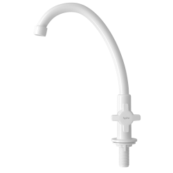 TORNEIRA COZINHA/MESA 1/4 VOLTA HYDRAMAX BRANCA - HYDRA