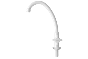 TORNEIRA COZINHA/MESA 1/4 VOLTA HYDRAMAX BRANCA - HYDRA