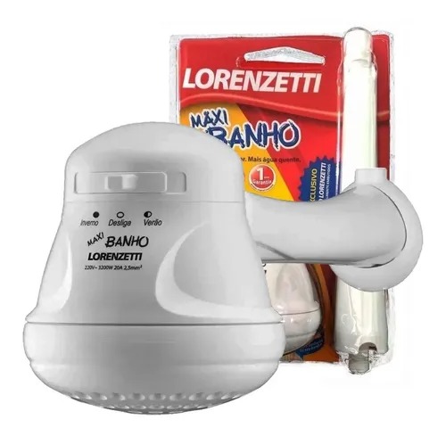 Ducha Maxi Banho c/ cano 4600w 127v - Lorenzetti