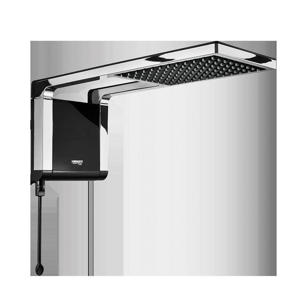 DUCHA 6800W 220V ACQUA STORM ULTRA BLACK/CROMADO - LORENZETTI