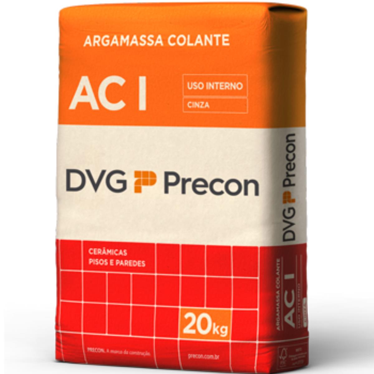 Argamassa Precon ACI 20kg Cinza -