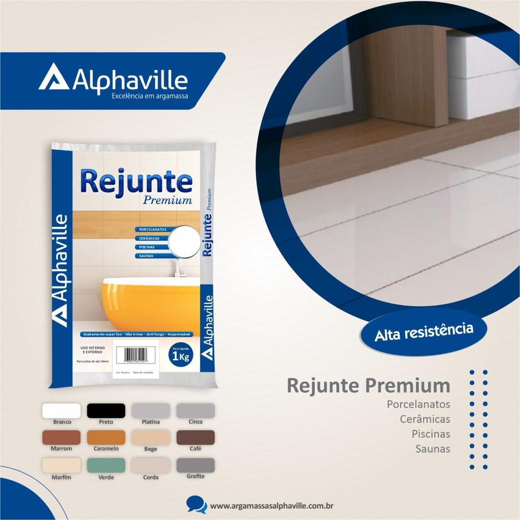 Rejunte Grafite 1Kg - Alphaville