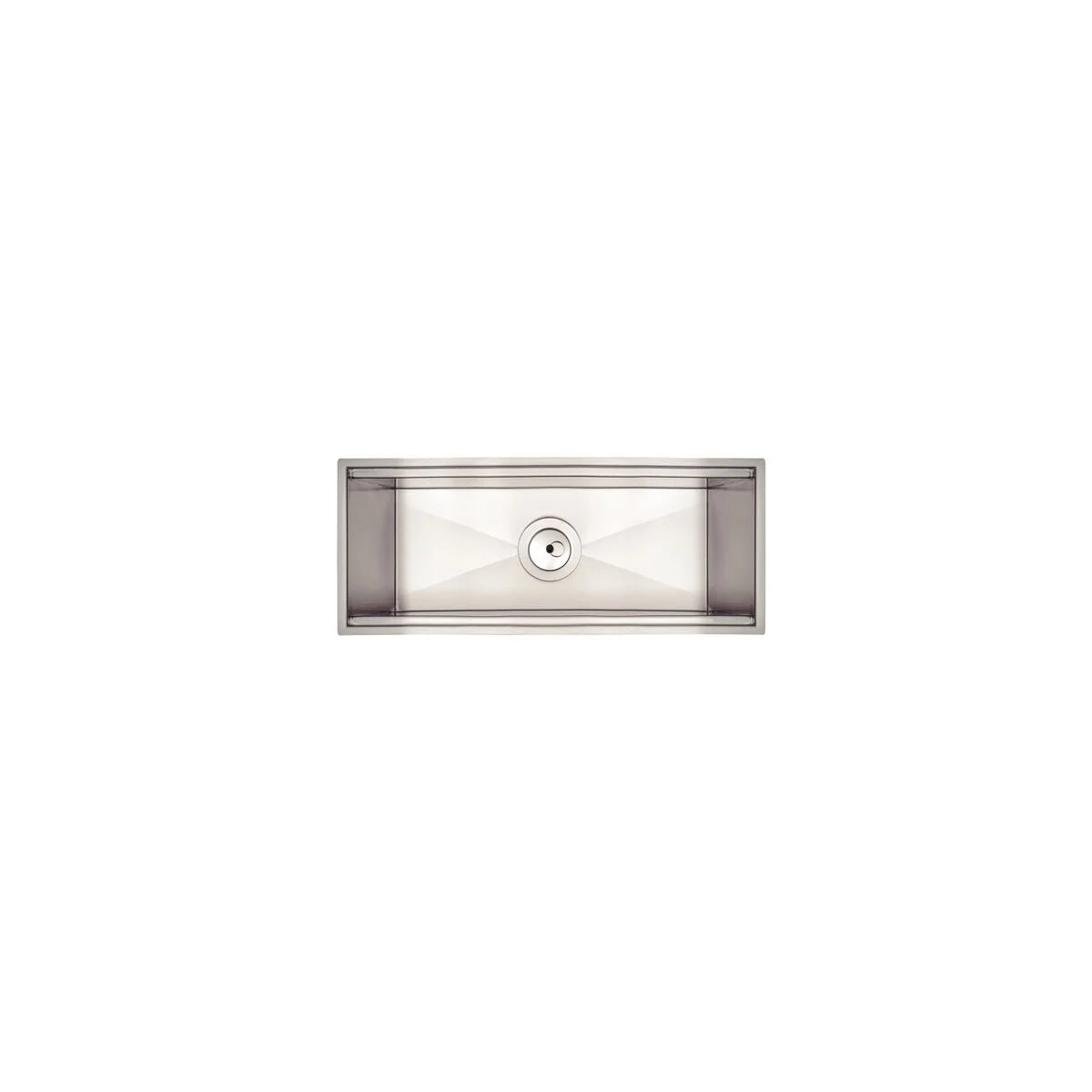 Canal Organizador Tramontina 45cm 94534000 em Aço Inox Scotch Brite 45x18cm