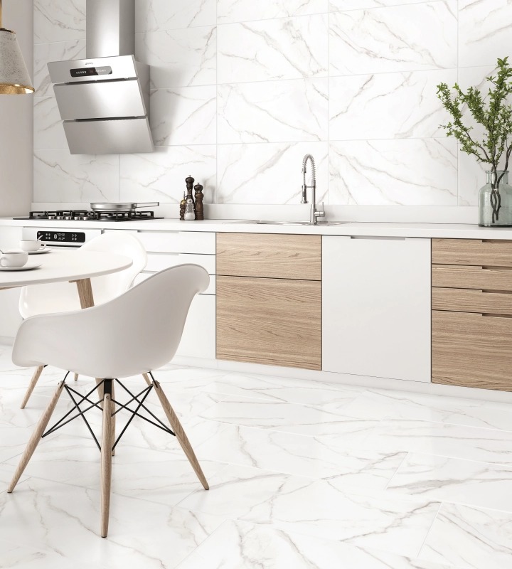 REVESTIMENTO PISO 38X75 38X75 SALAH WHITE - CARMELO FIOR