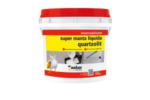 Super Manta Líquida 12kg Branco - Quartzolit