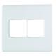 Conjunto Liz Placa+Sup 4X4 04-Postos Branco - Tramontina