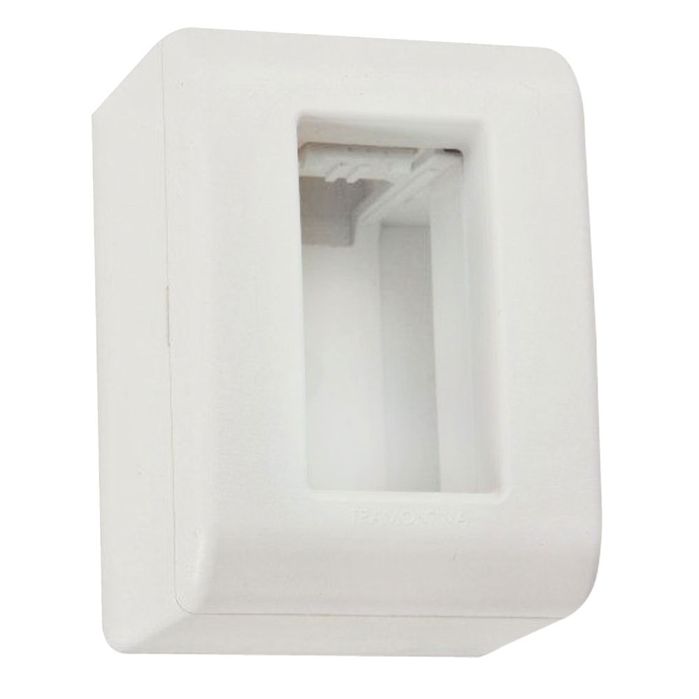 Conjunto LizFlex Placa+Caixa 01 Posto Branco - Tramontina