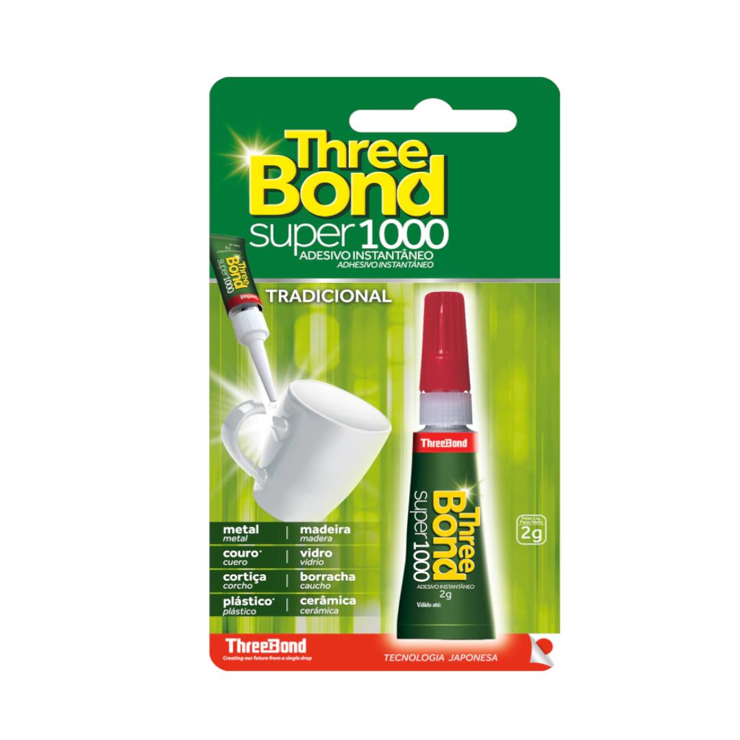 Threebond Super 1000 Adesivo Instantâneo 2g