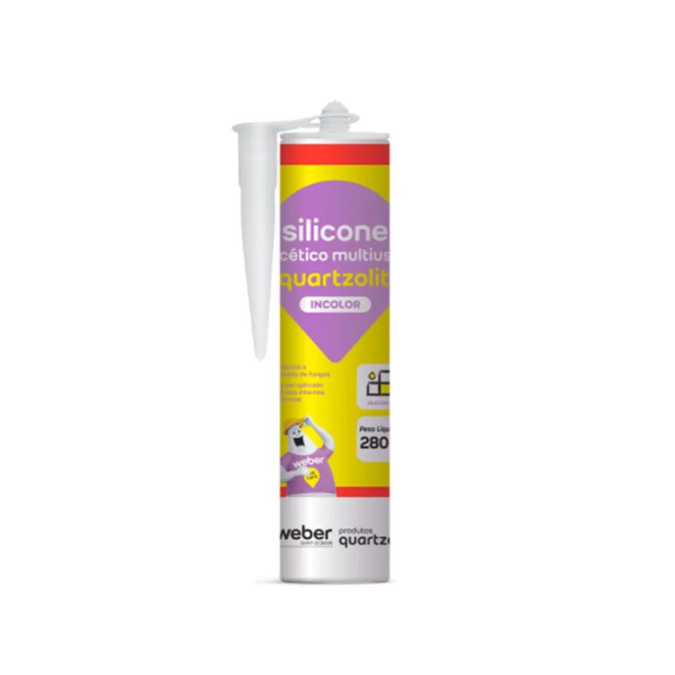 Adesivo Silicone 280g - Quartzolit