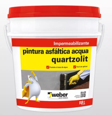 Pintura Asfaltica Acqua - Quartzolit