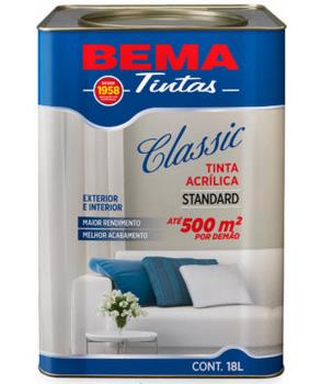 Tinta Acrilica Classic 18LT Lata - Bema