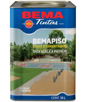 Tinta Acrilica Para Piso 18LT - Bema